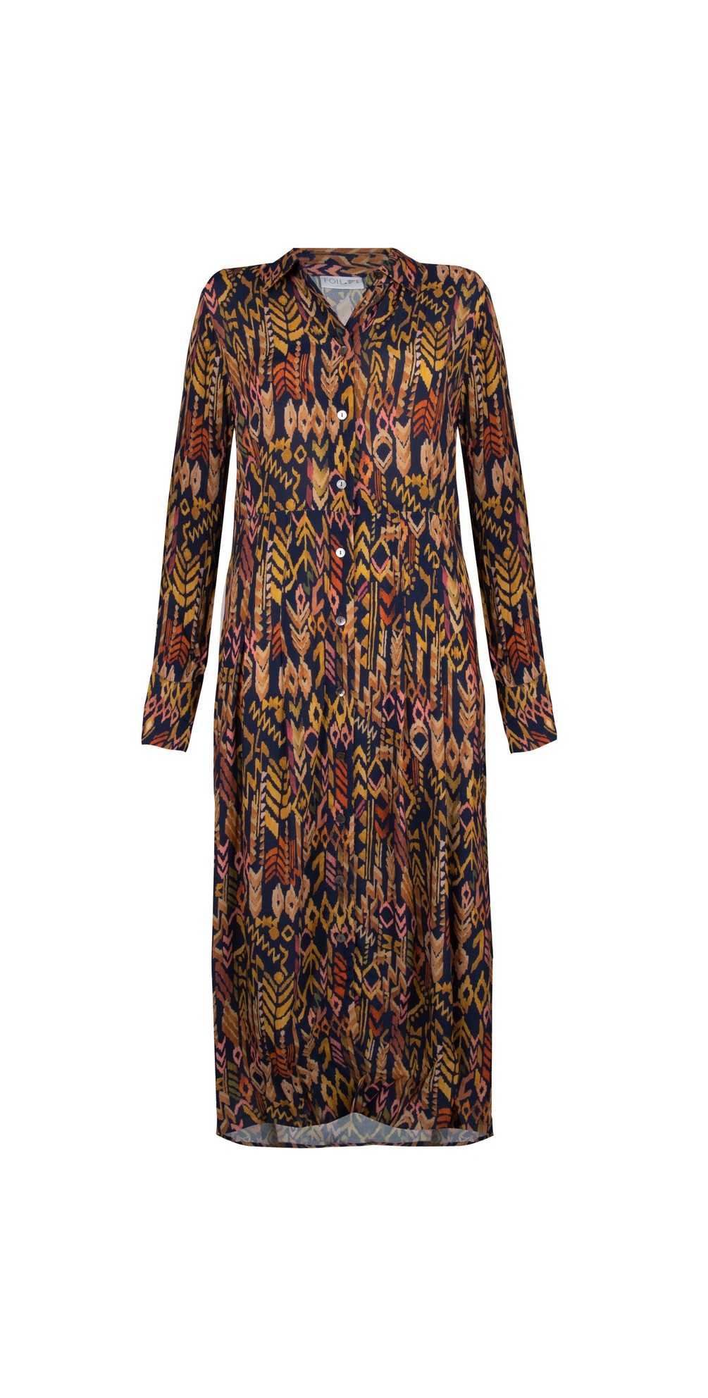 Foil Easy Tiger Maxi Dress in Dreamcatcher