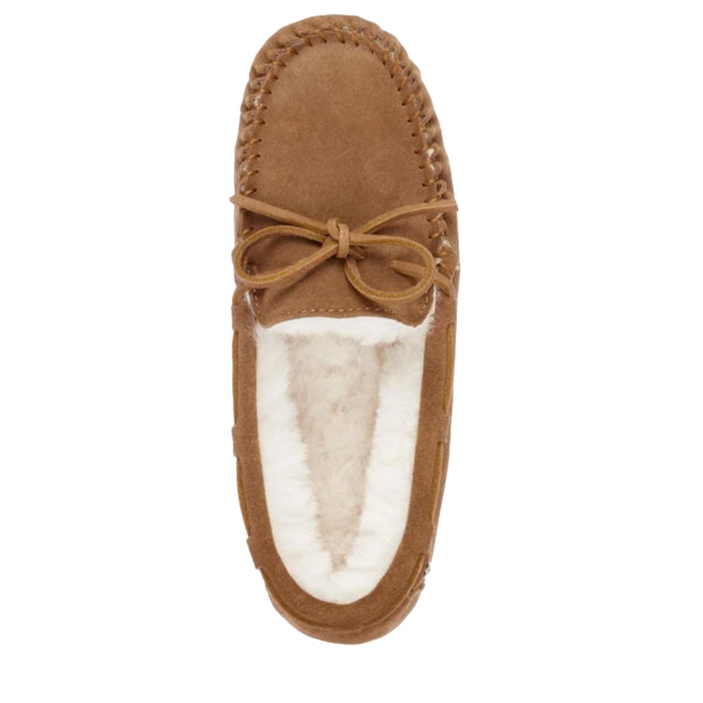 EMU Australia Amity Chestnut Moccasin Slipper in Chestnut