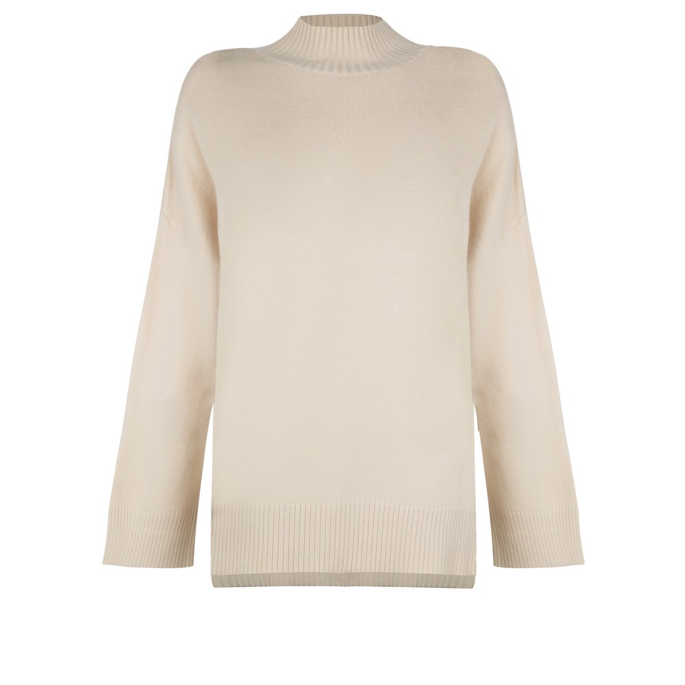 Chalk Lyndsey Oversized Stone Jumper Stone