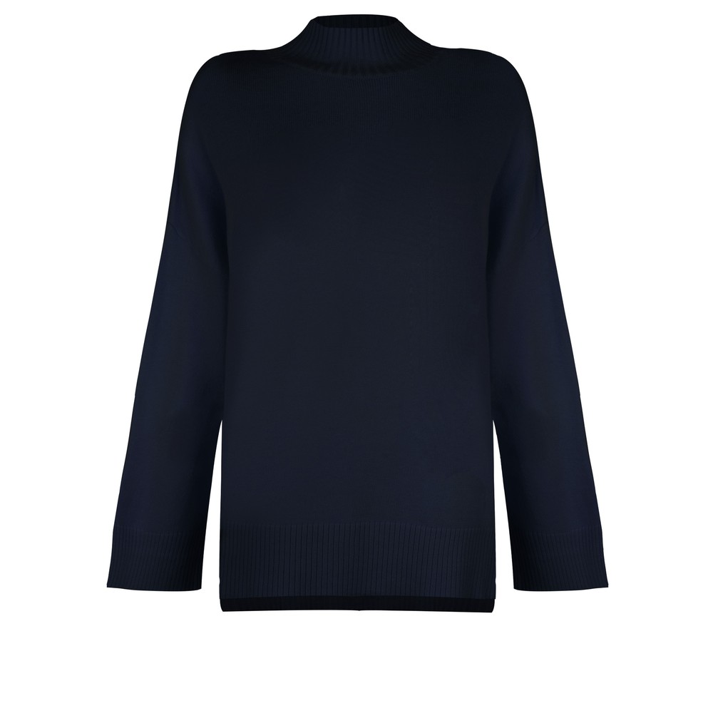 Chalk Lyndsey Oversized Navy Jumper Navy