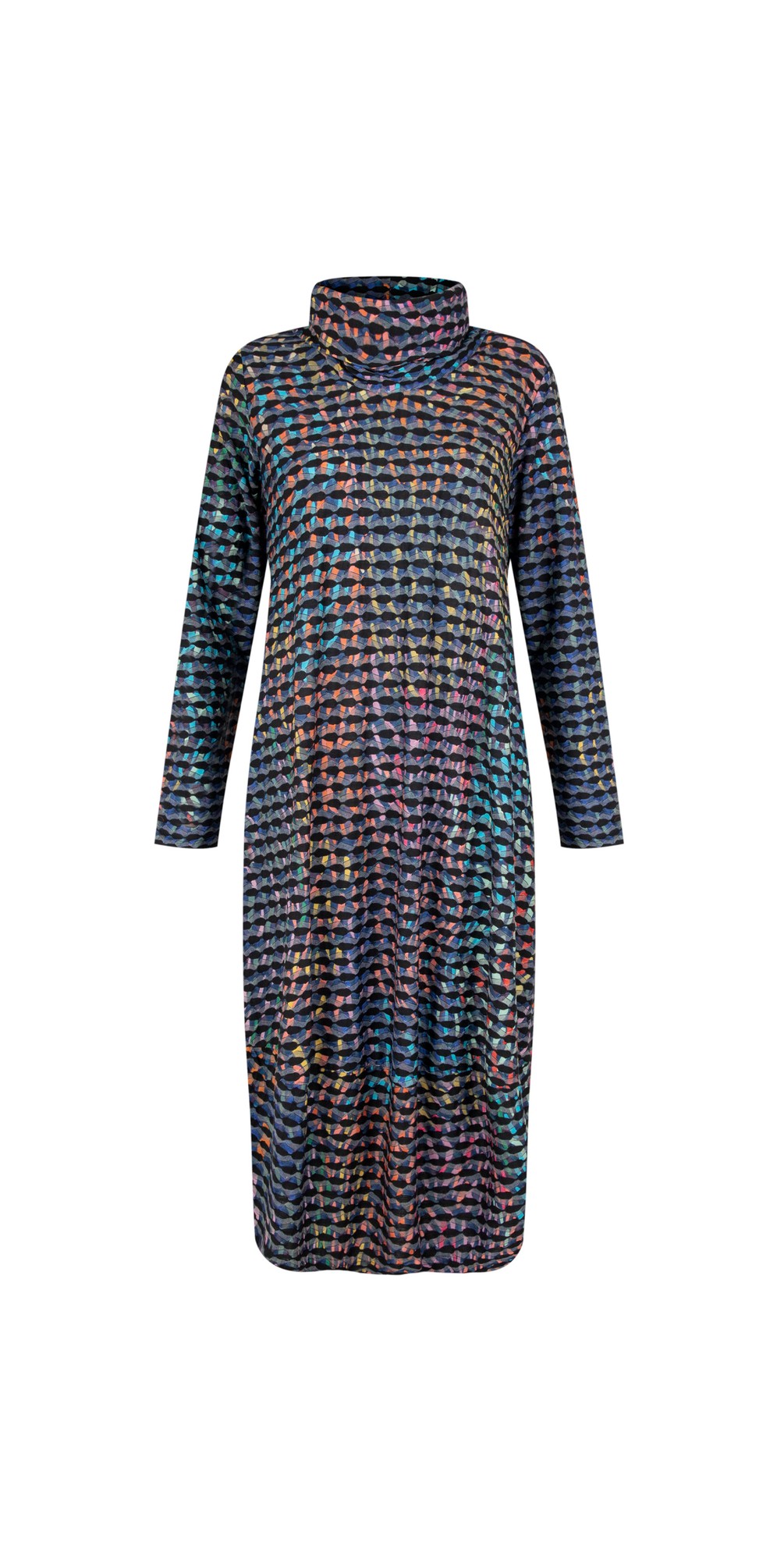 Sahara Multi Confetti Print Dress in Multi