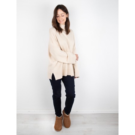 Chalk Lyndsey Oversized Stone Jumper - Grey