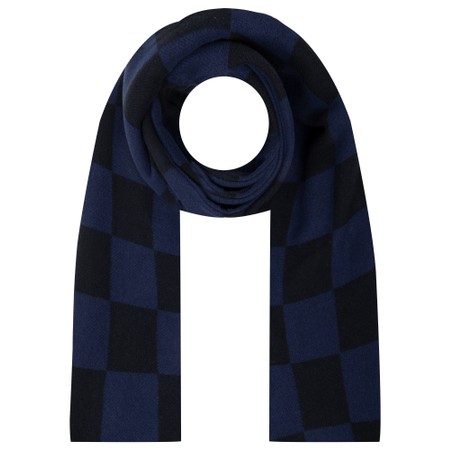 Mama B Nule D Dama Check Scarf - Blue