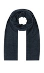 Thing Navy Wiley Navy Long Soft Knit Scarf  