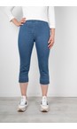 Robell Light Denim Marie 07 Light Denim Powerstretch Cropped Jean  