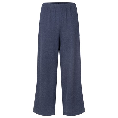 Sahara Diagonal Marl Jersey Culotte - Blue