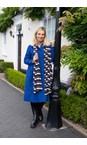 Mama B Cannella Segovia R Multi Stripe Fleece Scarf  
