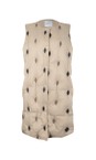 MaTrinus Embroidered Down Gilet 