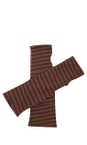 Mama B Cannella Cotto R Narrow Stripe Gloves  