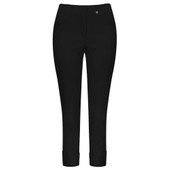 Bella 09 Black Ankle Length 7/8 Cuff Trouser