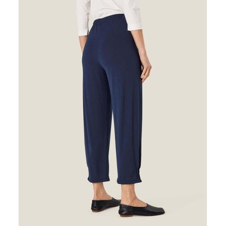 Masai Clothing MaPatti Navy Essential Jersey Culottes - Blue