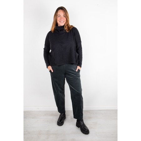 Mes Soeurs et Moi Nicknack Macadam Stripe Top - Grey