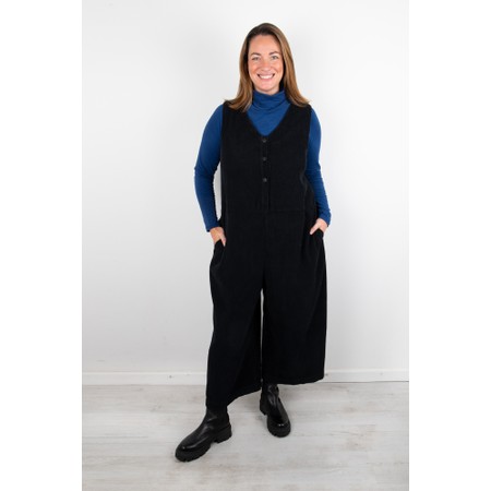 Mes Soeurs et Moi Caumartin Black Wide Leg Jumpsuit - Black