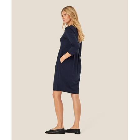 Masai Clothing MaNoma Navy Jersey Dress - Blue