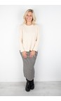 Mama B Nero Lilla R Micro Stripe Fleece Skirt  