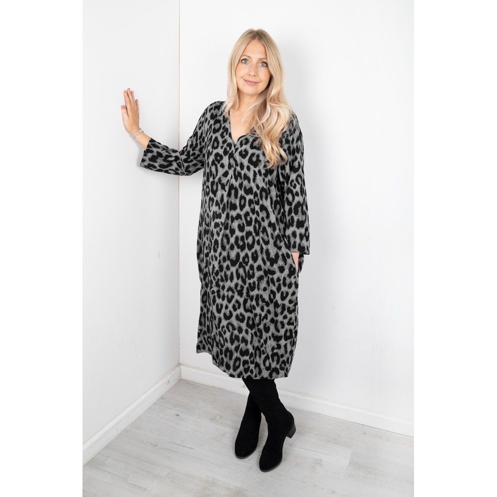 Leopard print outlet dressing gown
