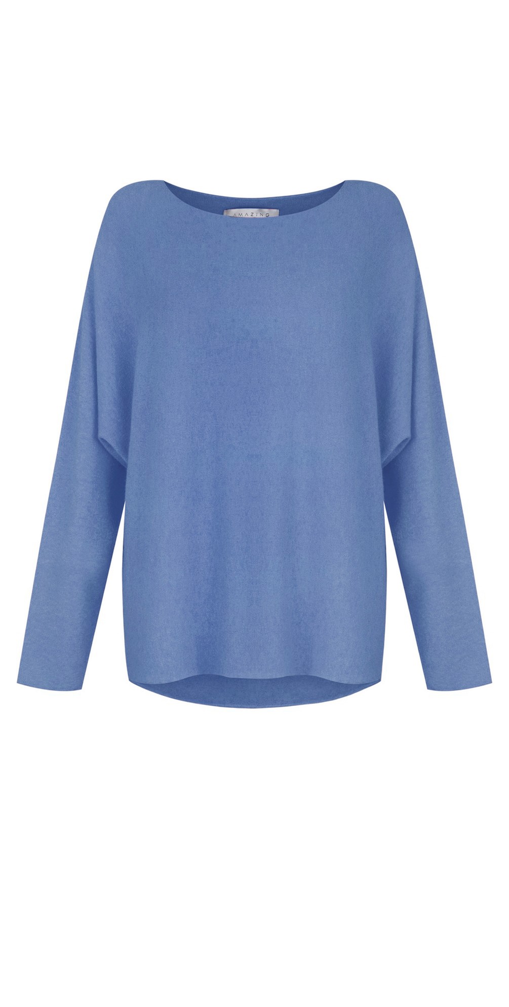 Amazing Woman Mya Bluette Round Neck Knit in Bluette