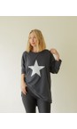Chalk Charcoal / White Robyn Star Top  