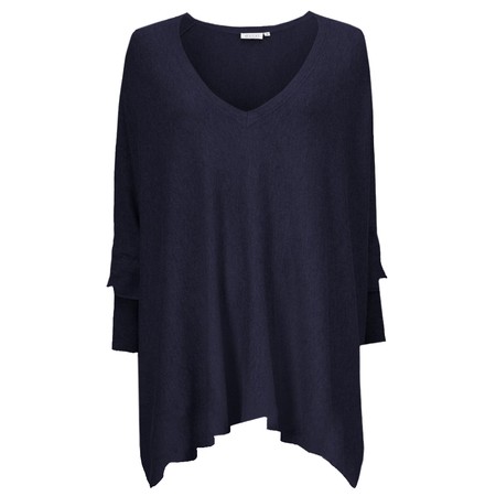 Masai Clothing MaFosna Navy Essential Knit - Blue