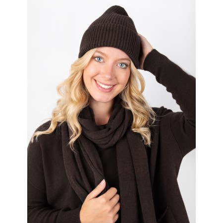 Amazing Woman Cobie Dark Chocolate Pull On Hat - Brown