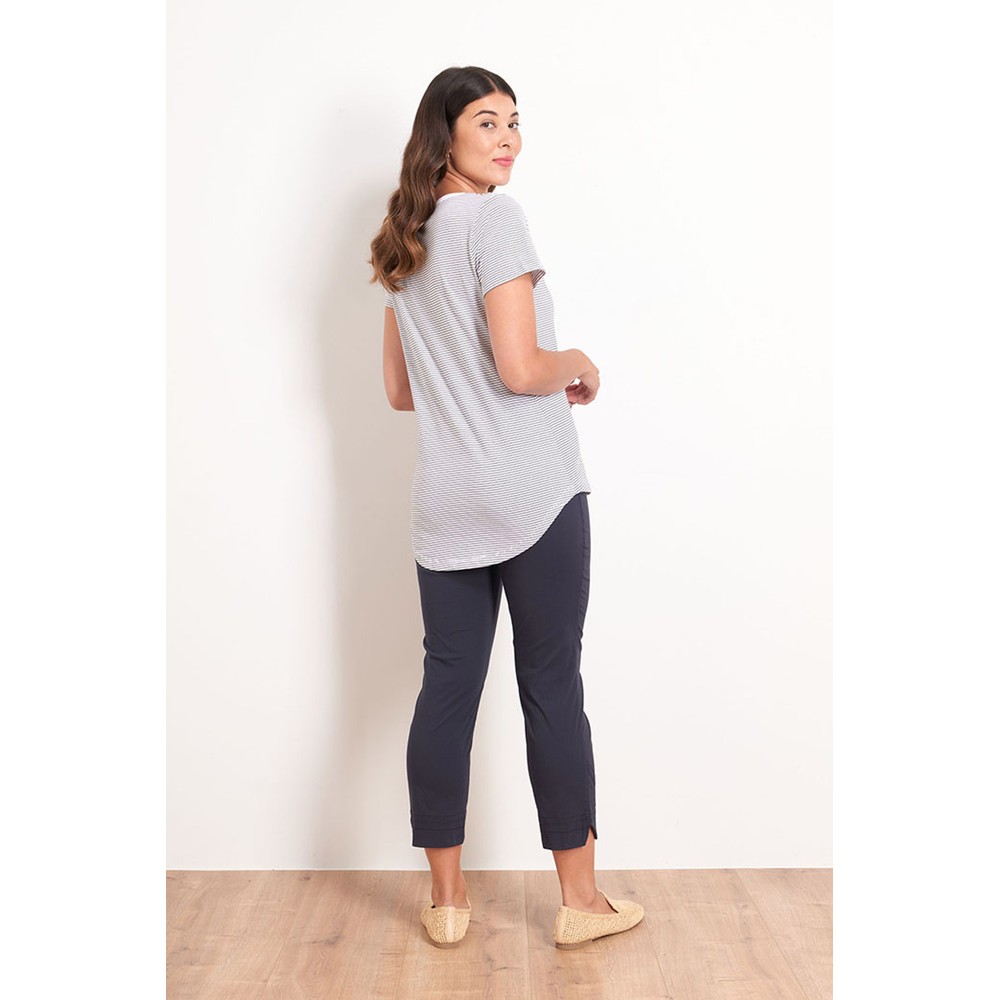 Essential Oversized Trapeze Top, Navy