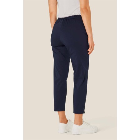 Masai Clothing MaPadme Navy Slim Chino Trouser - Blue