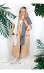 Chalk Beige Piper Coat Beige   