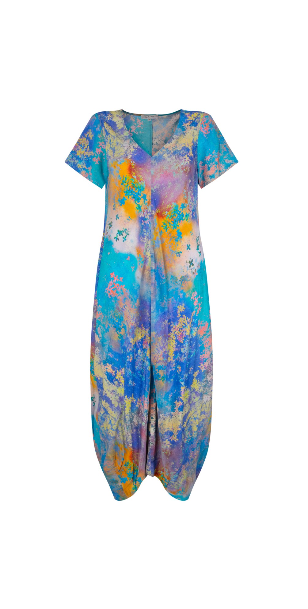 Viscose Summer Dress Unique Print Exquisite Private Choice Moment