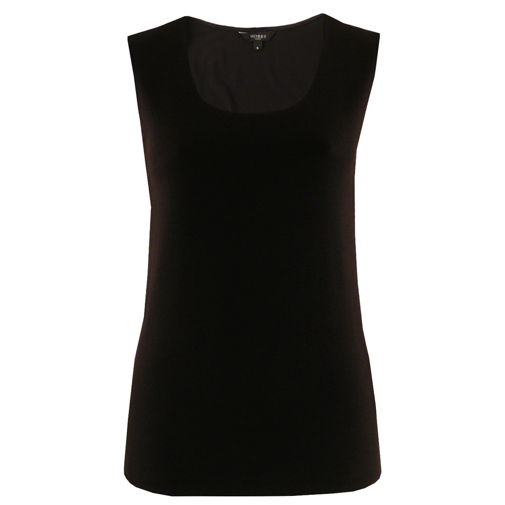 HOBBS Ava Sleeveless Top in Black