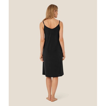Masai Clothing MaHonni Black Lightweight Slip Dress - Black