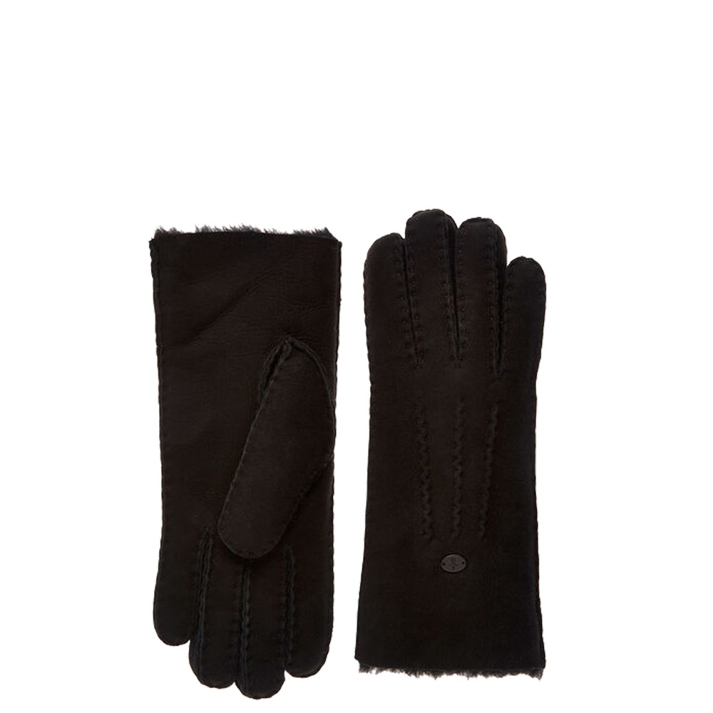 EMU Australia Beech Forest Black Sheepskin Gloves Black 