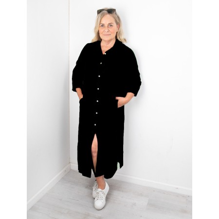 Amazing Woman Finty X Black Oversized Dress - Black