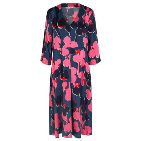 Masai Clothing MaNathaly Floral Confetti Print Dress - Pink
