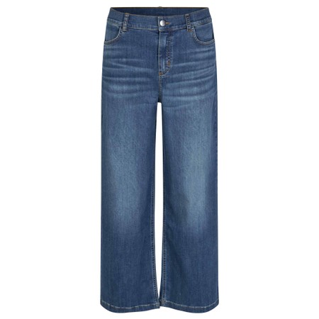Masai Clothing MaPassang Wide Leg Denim Jean - Blue