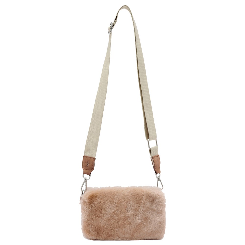 EMU Australia Premium Camel Sheepskin Small Handbag Camel