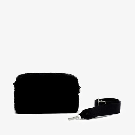 EMU Australia Premium Black Sheepskin Small Handbag - Black