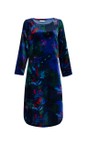 Sahara Multi Late Night Flora Velvet Dress  