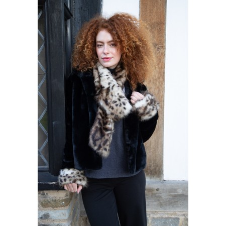 Helen Moore Faux Fur Wrist Warmer - Brown