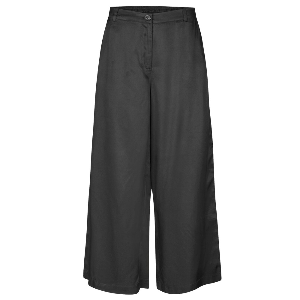 Masai Clothing MaPerinus Black Wide Leg Trouser Black 