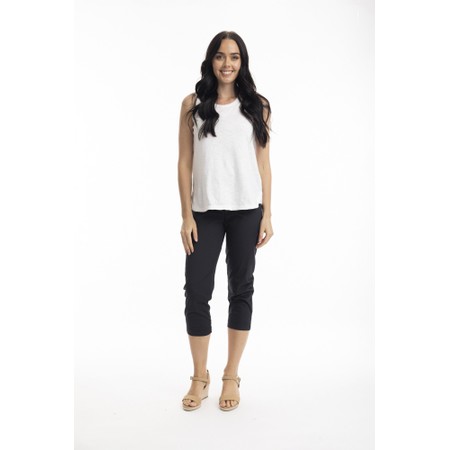 Orientique Bangalene Capri Trouser - Black