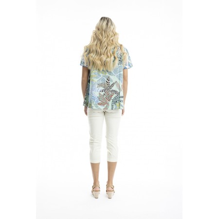 Orientique Fitzroy Patch Print Shirt - Multicoloured