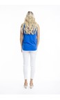 Orientique Electric Blue  Essential Electric Blue Cami Tee Top  