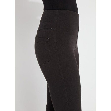Lyssé Baby Bootcut Black Ankle Length Jean - Black