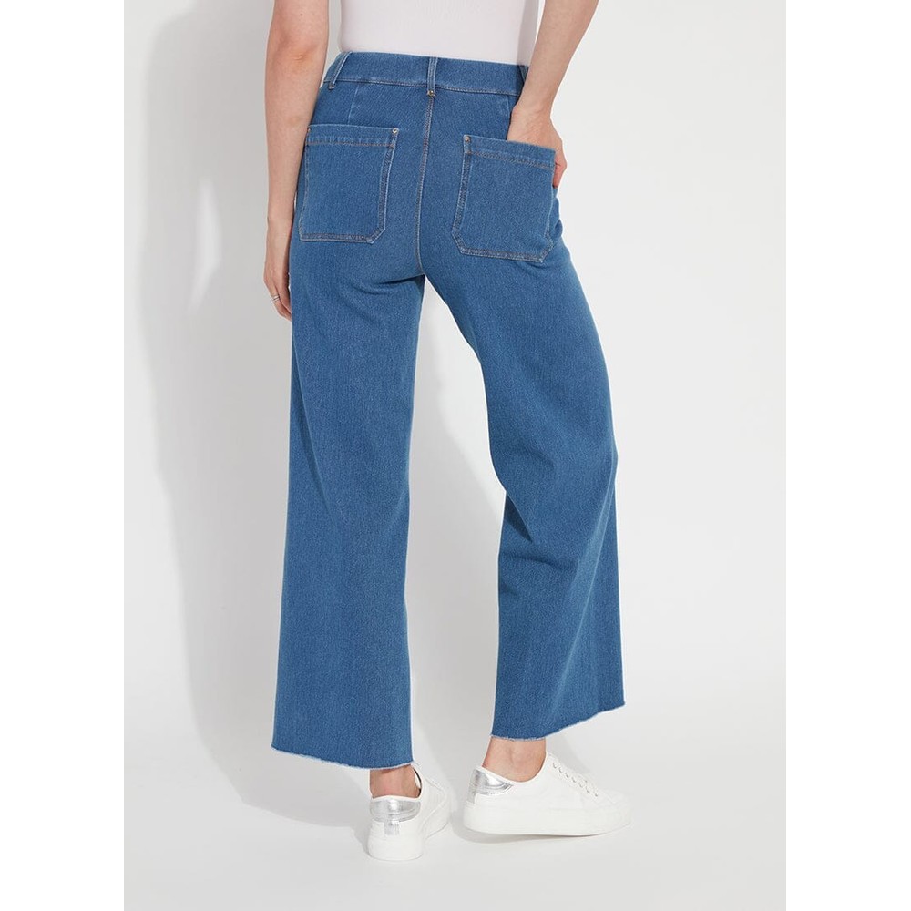 【Honi Anne】Tint Washing Wide Denim Pants Honi Anne(ホーニアン) - ティントウォッシュ加工ワイドデニム