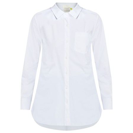 Lyssé Schiffer Microfibre Button Down Shirt - White