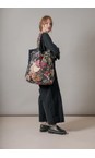 One Hundred Stars Primula Black Primula Black Organic Cotton Canvas Bag  