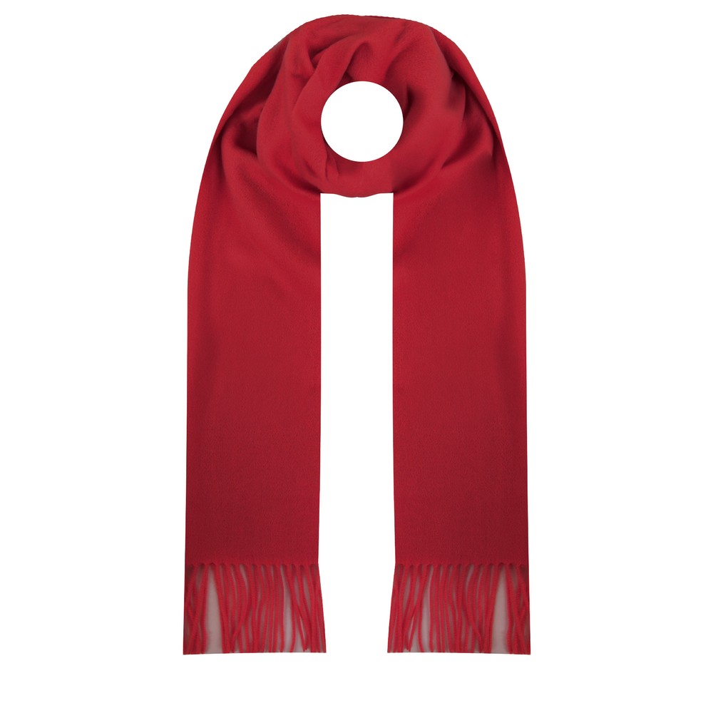 Gemini Label Accessories Finola Pure Cashmere Scarf Dark Red