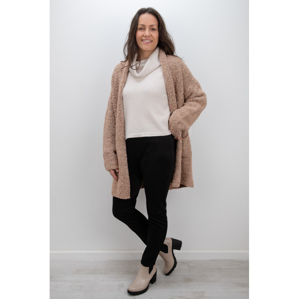 Foil Easily Suede Black Pant Black 