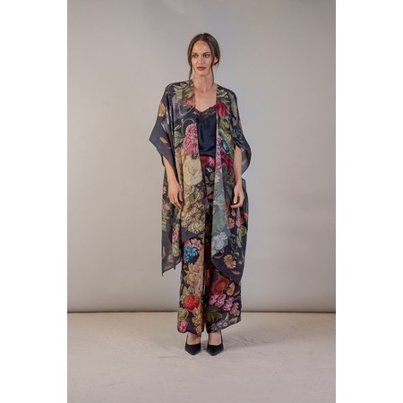 One Hundred Stars Primula Black Wool Throwover - Black