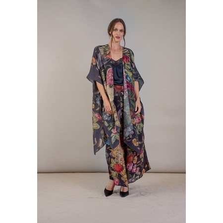 One Hundred Stars Primula Black Wool Throwover - Black